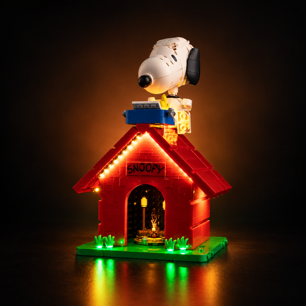 Light Kit Compatible with LEGO® Peanuts: Snoopy's Doghouse Set 21368