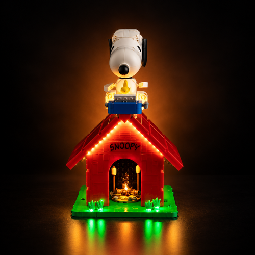Light Kit Compatible with LEGO® Peanuts: Snoopy's Doghouse Set 21368