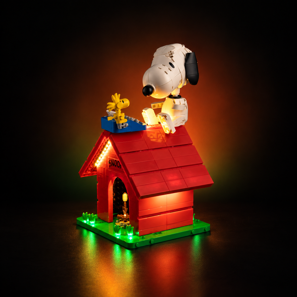 Light Kit Compatible with LEGO® Peanuts: Snoopy's Doghouse Set 21368