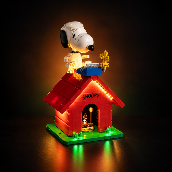 Light Kit Compatible with LEGO® Peanuts: Snoopy's Doghouse Set 21368