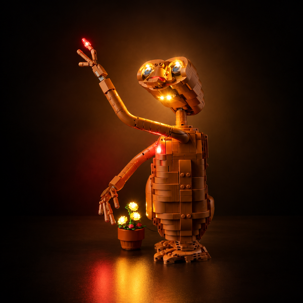 Light Kit Compatible with LEGO® E.T. the Extra-Terrestrial Set 21370