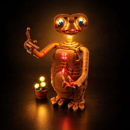 Light Kit Compatible with LEGO® E.T. the Extra-Terrestrial Set 21370