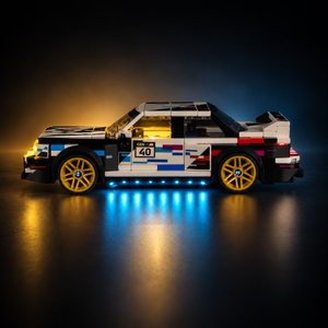 Light Kit Compatible with LEGO® BMW M3 (E30) Set 77263