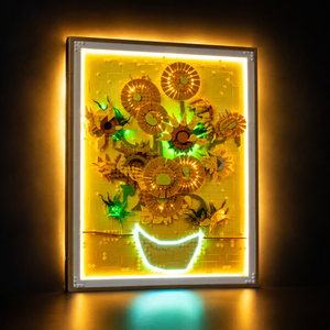 Light Kit Compatible with LEGO® Vincent van Gogh Sunflowers Set 31215