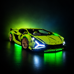 Light Kit Compatible with LEGO® Lamborghini Sián FKP 37 Set 42115