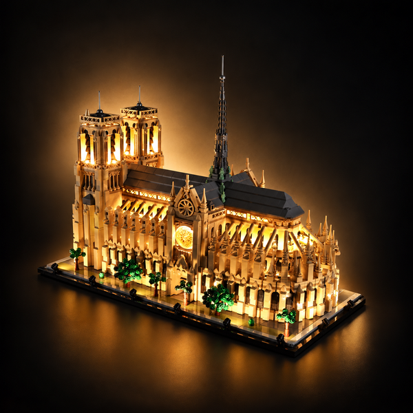 Light Kit Compatible with LEGO® Notre-Dame de Paris Set 21061