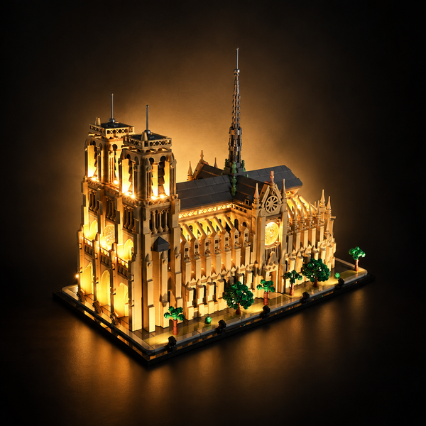 Light Kit Compatible with LEGO® Notre-Dame de Paris Set 21061