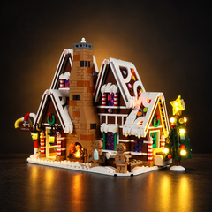 Light Kit Compatible with LEGO® Gingerbread House Set 10267