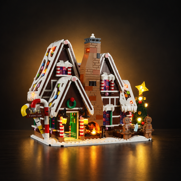 Light Kit Compatible with LEGO® Gingerbread House Set 10267