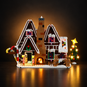 Light Kit Compatible with LEGO® Gingerbread House Set 10267