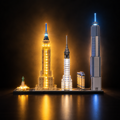 Light Kit Compatible with LEGO® New York City Set 21028