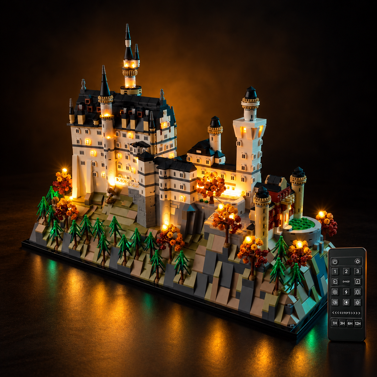 Light Kit Compatible with LEGO® Neuschwanstein Castle Set 21063