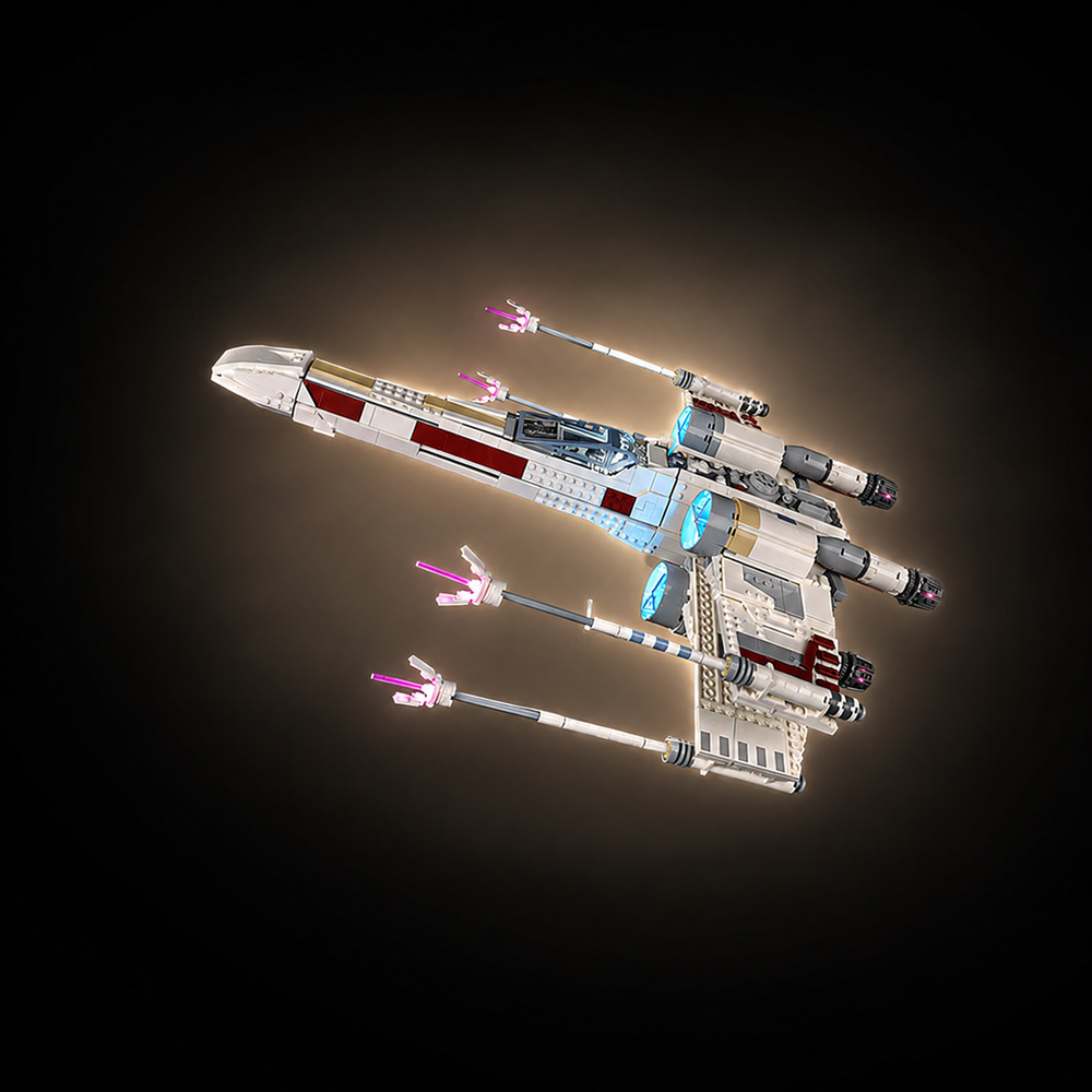 Light Kit Compatible with LEGO® Star Wars™ X-Wing Starfighter Set #75355 - brkox