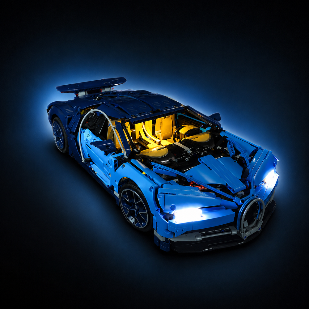 Light Kit Compatible with LEGO® Bugatti Chiron Set 42083
