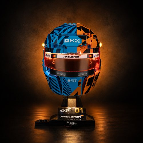 Light Kit For LEGO® McLaren F1 Team Oscar Piastri Helmet #43017