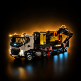 Light Kit Compatible with LEGO® Volvo FMX & EC230 Excavator Set 42175