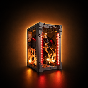 Light Kit For LEGO® The Lord of the Rings: Balrog Book Nook #10367 - View 2 - brkox