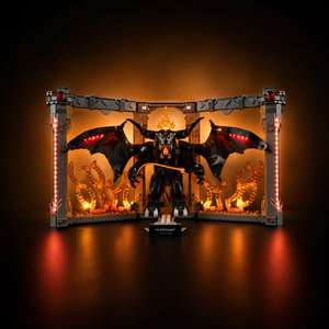 Light Kit For LEGO® The Lord of the Rings: Balrog Book Nook #10367 - brkox