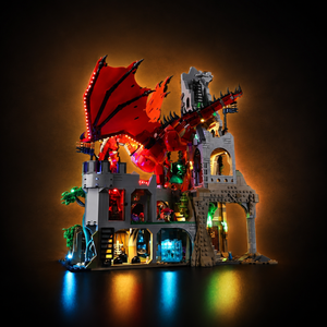 Light Kit For LEGO® Dungeons & Dragons: Red Dragon's Tale #21348 - View 2 - brkox
