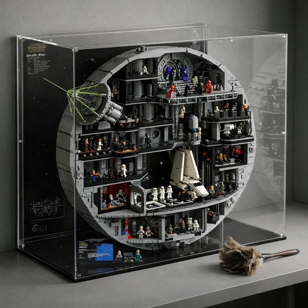 Acrylic Display Case Compatible with LEGO® Star Wars™ Death Star™ 75419