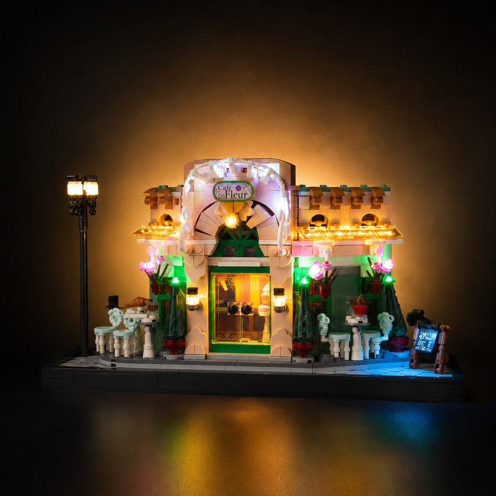 Light Kit For LEGO® French Cafe #10362