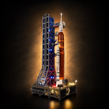 Light Kit For LEGO® NASA Artemis Space Launch System Set 10341 - View 4 - brkox