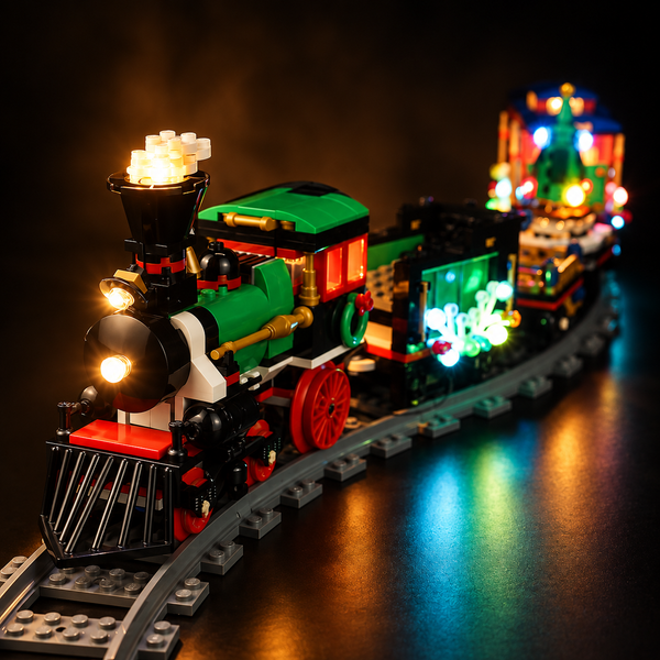 Light Kit Compatible with LEGO® Winter Holiday Train Set 10254