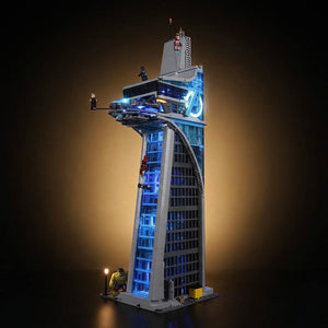 Light Kit Compatible with LEGO® Marvel Avengers™ Tower Set 76269