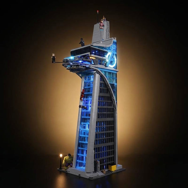 Light Kit Compatible with LEGO® Marvel Avengers™ Tower Set 76269