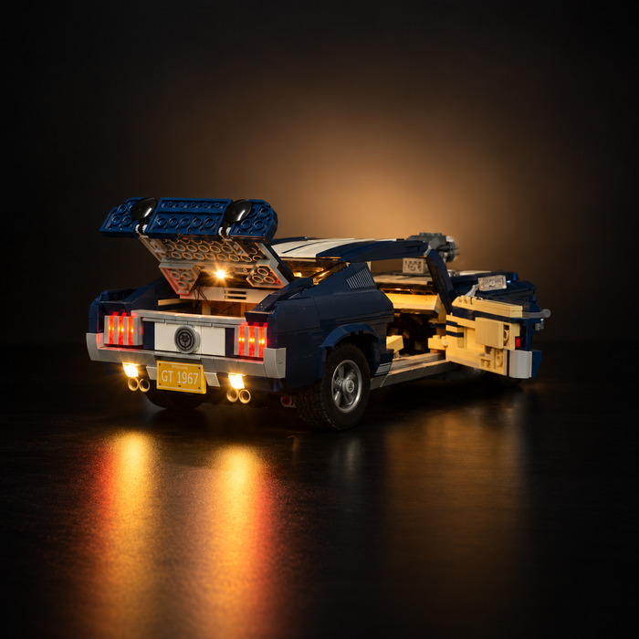 Light Kit Compatible with LEGO® Ford Mustang Set 10265