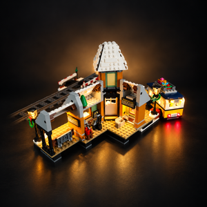 Light Kit Compatible with LEGO® Winter Village Station Set 10259