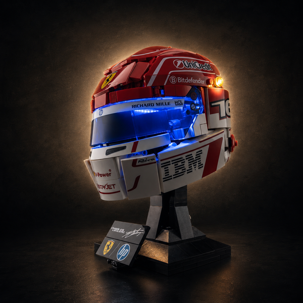Light Kit For LEGO® Scuderia Ferrari HP Charles Leclerc Helmet #43014
