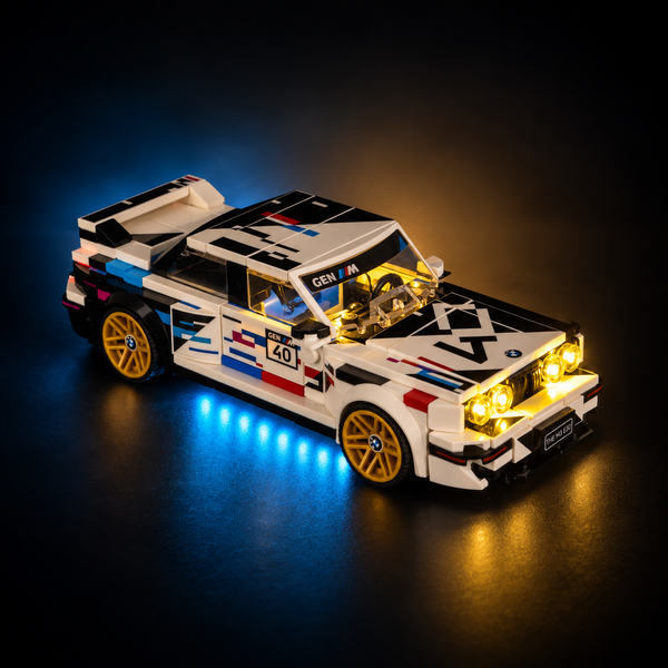 Light Kit Compatible with LEGO® BMW M3 (E30) Set 77263