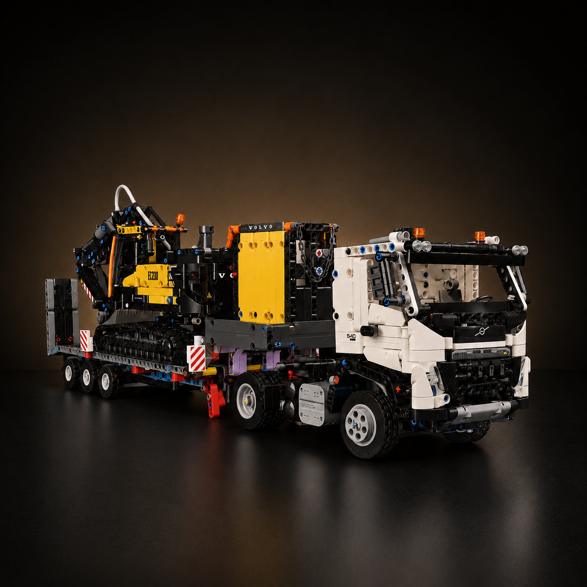 Light Kit Compatible with LEGO® Volvo FMX & EC230 Excavator Set 42175
