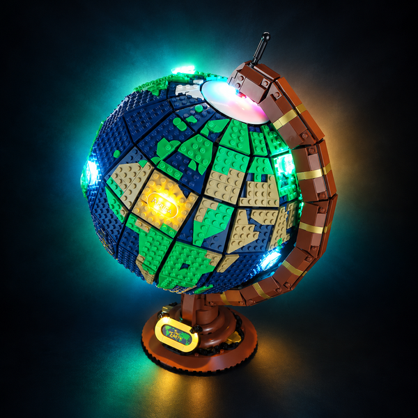 Light Kit Compatible with LEGO® The Globe Set 21332