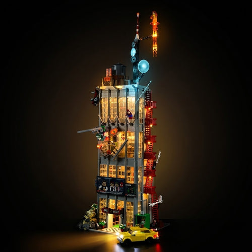 Light Kit Compatible with LEGO® Daily Bugle Set 76178