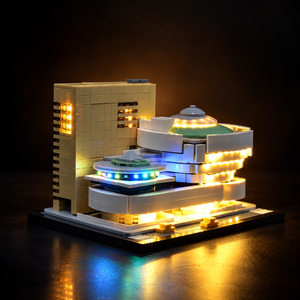 Light Kit Compatible with LEGO® Solomon R. Guggenheim Museum Set 21035