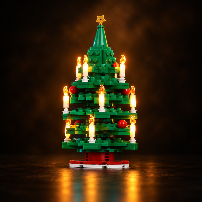 Light Kit Compatible with LEGO® Christmas Tree Set 40573