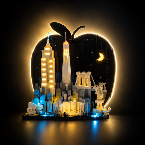 Light Kit Compatible with LEGO® New York, New York Set 21066