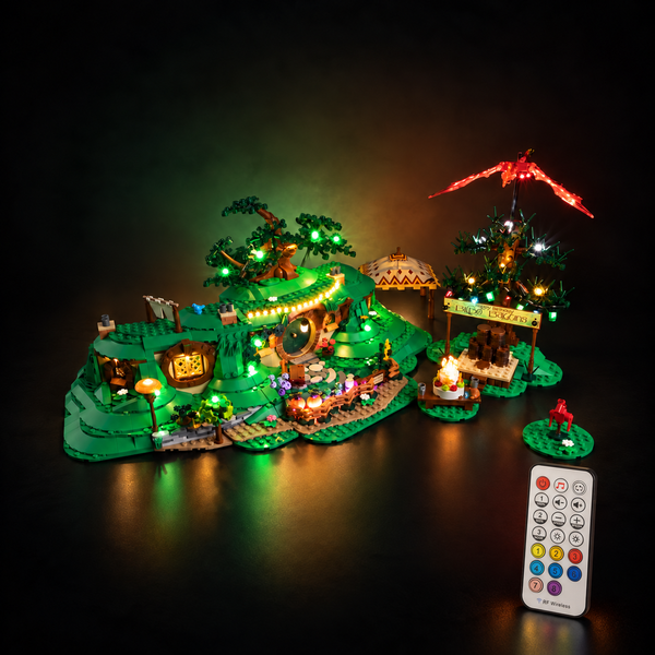 Light Kit Compatible with LEGO® The Lord of the Rings: The Shire™ Set 10354