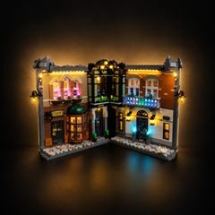 Light Kit Compatible with LEGO® Sherlock Holmes Book Nook Set 10351
