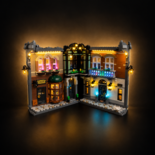 Light Kit Compatible with LEGO® Sherlock Holmes Book Nook Set 10351