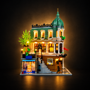 Light Kit Compatible with LEGO® Boutique Hotel Set 10297
