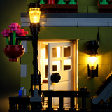 Light Kit Compatible with LEGO® Creator Expert Parisian Restaurant Set 10243