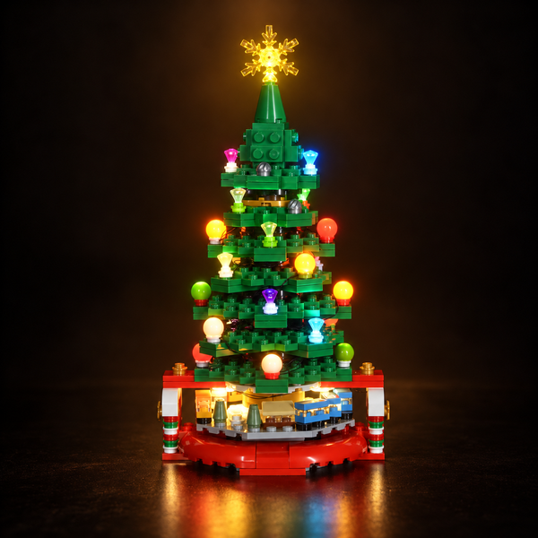 Light Kit Compatible with LEGO® Christmas Tree Set 40338