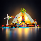 Light Kit Compatible with LEGO® Beach Glamping Set 41700