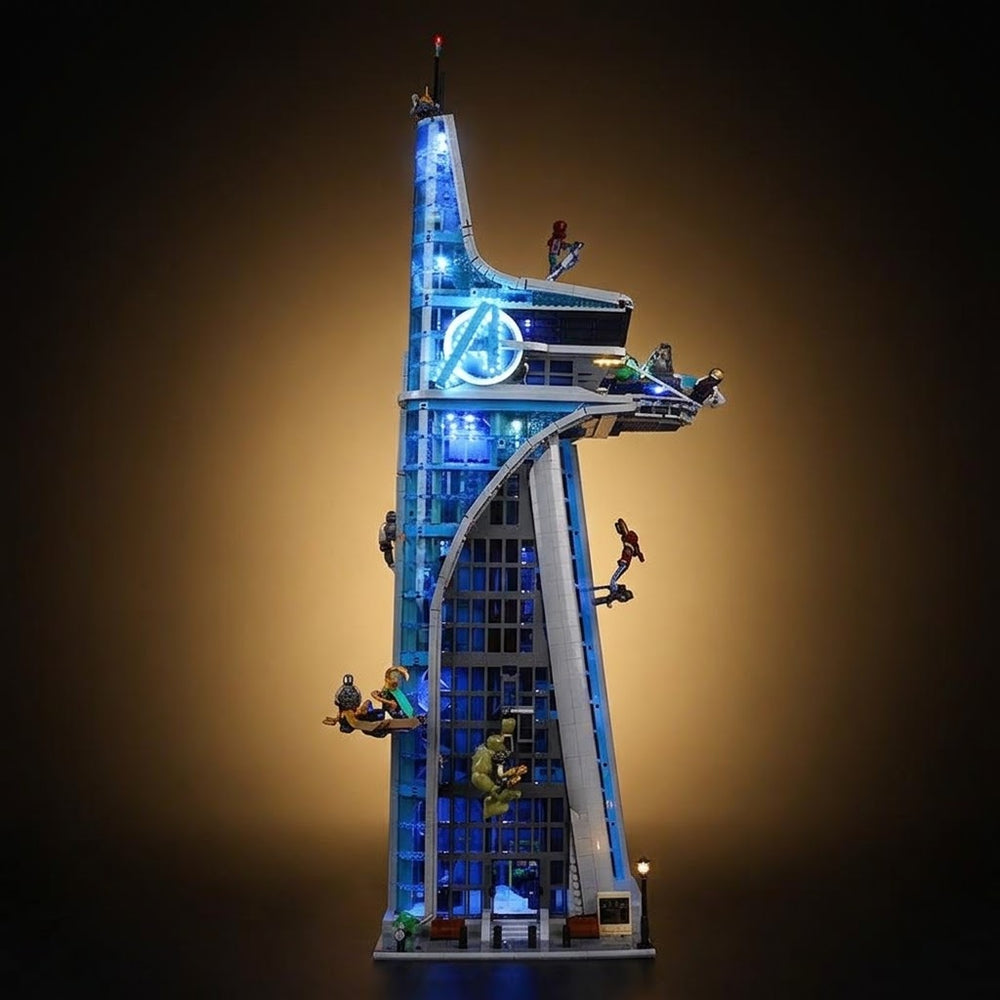 Light Kit Compatible with LEGO® Marvel Avengers™ Tower Set 76269