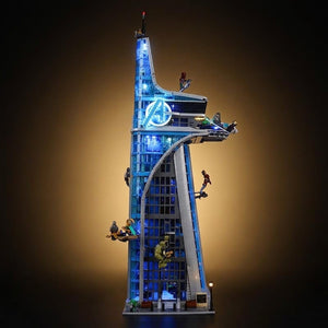 Light Kit Compatible with LEGO® Marvel Avengers™ Tower Set 76269