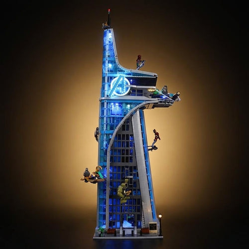 Light Kit Compatible with LEGO® Marvel Avengers™ Tower Set 76269
