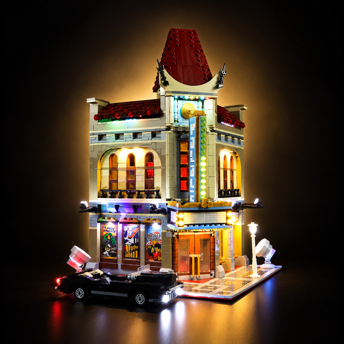 Light Kit Compatible with LEGO® Palace Cinema Set 10232